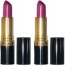 imageRevlon Super Lustrous Lipstick Creamy Formula For Soft FullerLooking Lips Moisturized Feel 535 Rum Raisin 015 oz771 Berry Crush