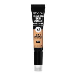 imageRevlon ColorStay Skin Awaken 5in1 Concealer Lightweight Creamy Longlasting Face Makeup with Caffeine ampamp Vitamin C For Imperfections Dark Circles ampamp Redness 040 Medium 027 Fl Oz050 Medium Deep