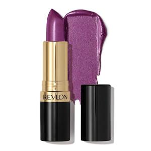 imageRevlon Super Lustrous Lipstick Creamy Formula For Soft FullerLooking Lips Moisturized Feel 535 Rum Raisin 015 oz027 Violet Frenzy