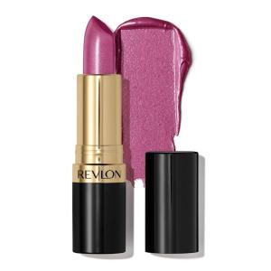 imageRevlon Super Lustrous Lipstick Creamy Formula For Soft FullerLooking Lips Moisturized Feel 535 Rum Raisin 015 oz625 Iced Amethyst