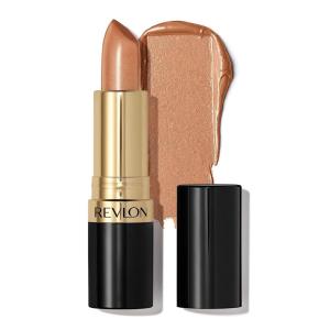 imageRevlon Super Lustrous Lipstick Creamy Formula For Soft FullerLooking Lips Moisturized Feel 610 Goldpearl Plum 015 oz041 Gold Goddess