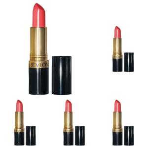 imageRevlon Super Lustrous Lipstick Creamy Formula For Soft FullerLooking Lips Moisturized Feel 610 Goldpearl Plum 015 oz774 Fearless