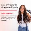 imageREVLON SmoothStay Coconut Oil Infused Hair Dryer with Diffuser Blow Dryer with Diffuser and Concentrator Attachment for Shinier Smoother SalonQuality Hair