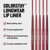 imageRevlon Colorstay Lip Liner with BuiltIn Sharpener Valentines Day Makeup Gifts for Women Longwear Rich Colors Smooth Application 670 Wine 001 oz