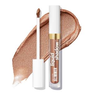 imageREVLON Glimmer Liquid Shadow SmudgeProof Shimmer Eyeshadow Makeup Long Lasting High Pigment 204 RockITSpaced Out