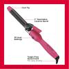 imageRevlon Tourmaline  Ceramic Curling Iron  Boost Shine Guards Against Heat Damage 1 in1 Inch BARREL