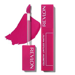 imageRevlon ColorStay Limitless Matte Liquid Lipstick Vegan Formula NoBudge Longwear Lip Color Long Lasting LightweightComfortable Waterproof 010 Top Talent 017 fl oz007 Icon Era