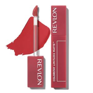 imageRevlon ColorStay Limitless Matte Liquid Lipstick Vegan Formula NoBudge Longwear Lip Color Long Lasting LightweightComfortable Waterproof 010 Top Talent 017 fl oz008 Stir Me Up