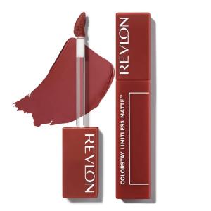 imageRevlon ColorStay Limitless Matte Liquid Lipstick Vegan Formula NoBudge Longwear Lip Color Long Lasting LightweightComfortable Waterproof 010 Top Talent 017 fl oz013 Real Deal