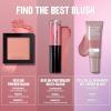 imageRevlon Illuminance Gel Serum Blush Visibly Plump Cheeks Dewy Finish and Hydrates All Day 120 Striking Rose 037 fl ozEnchanting Mauve